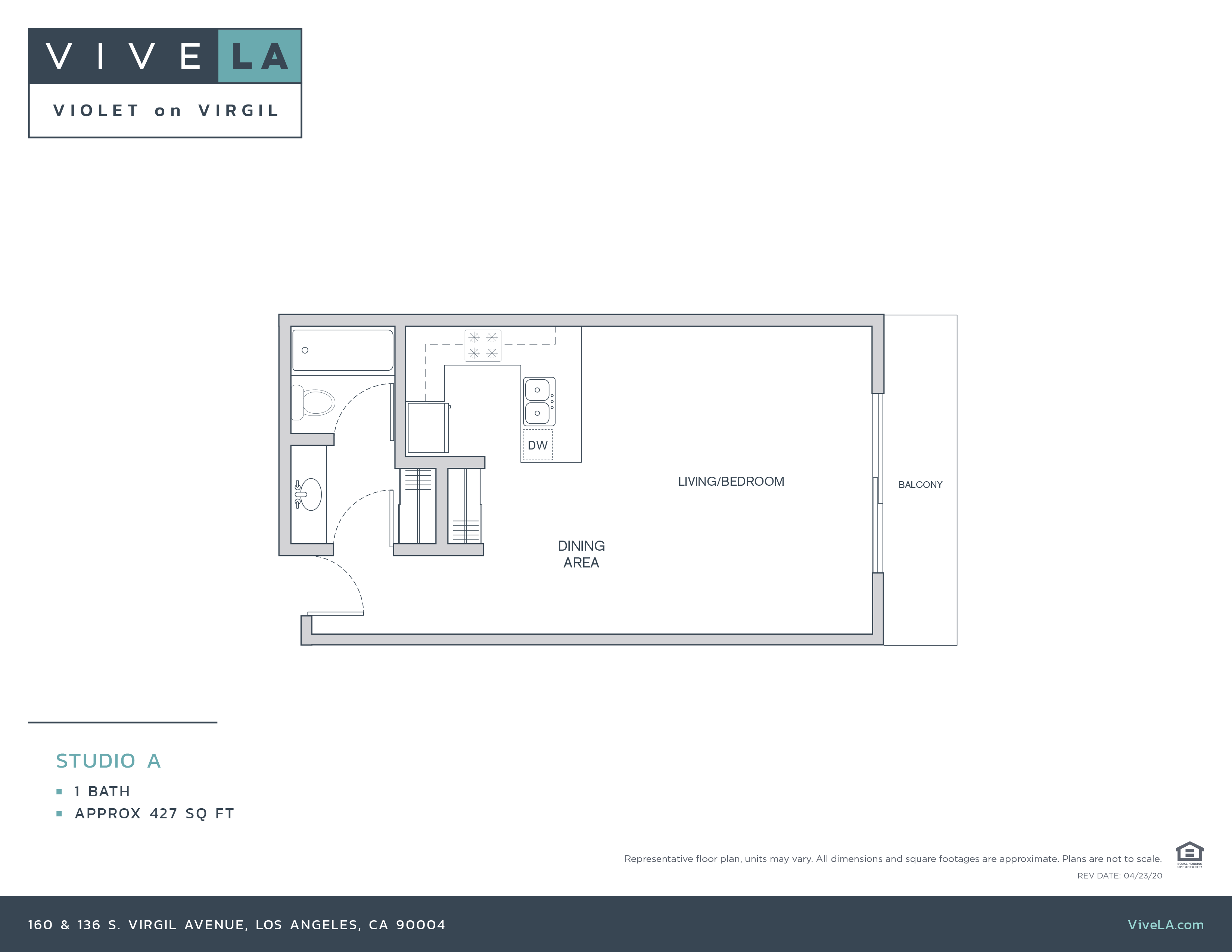 Vive LA Violet on Virgil